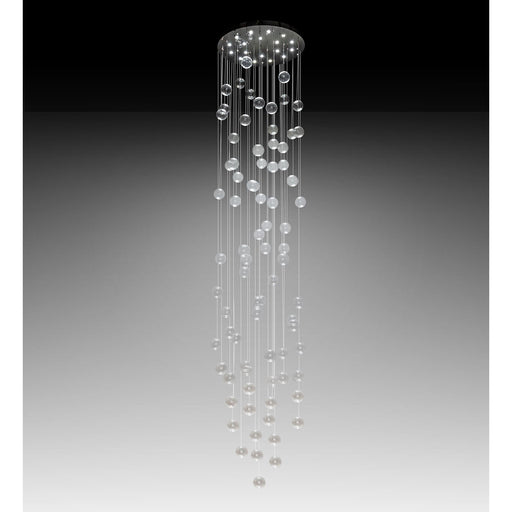 Meyda 48" Wide Bola Cascading Pendant