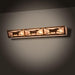 Meyda 36" Wide Vintage Copper Steer Vanity Light