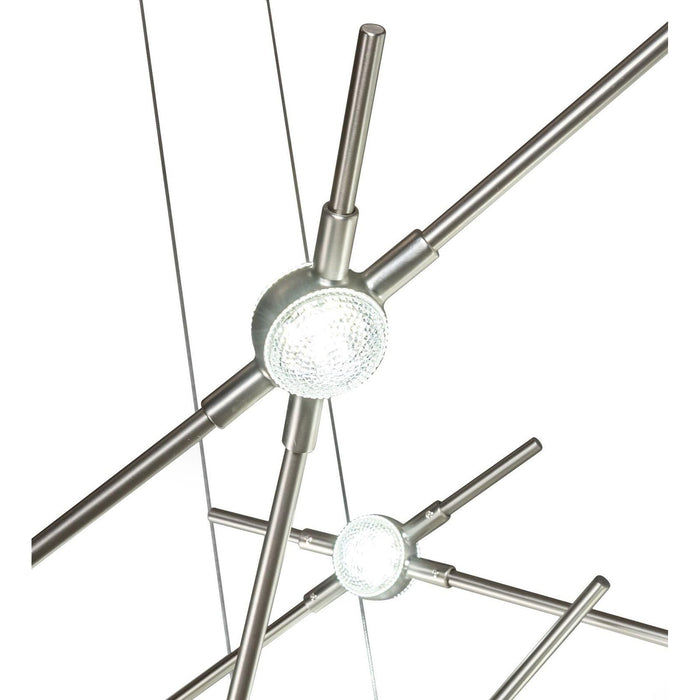 Meyda 93" Long Parallax Oblong Pendant