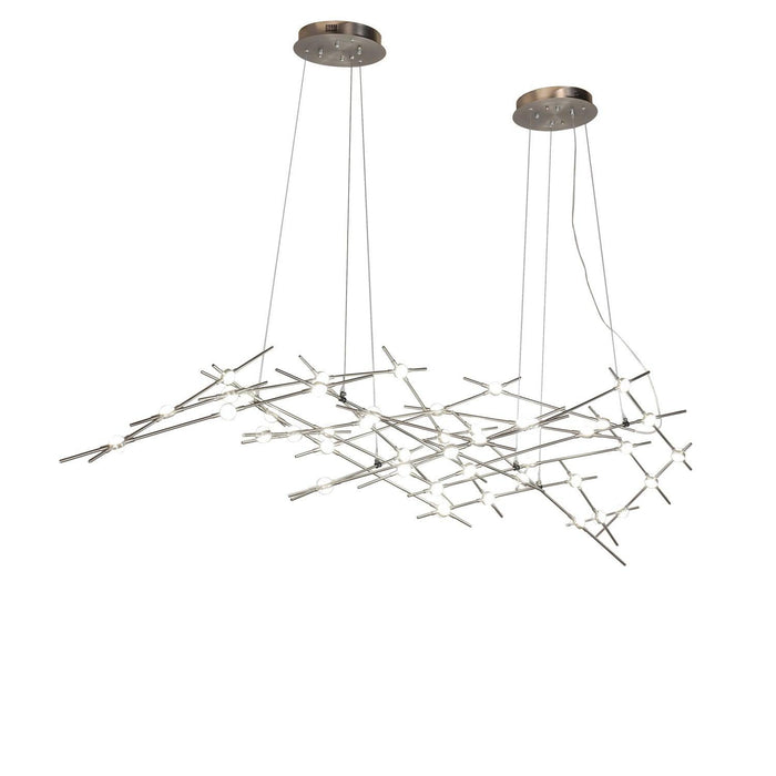 Meyda 93" Long Parallax Oblong Pendant