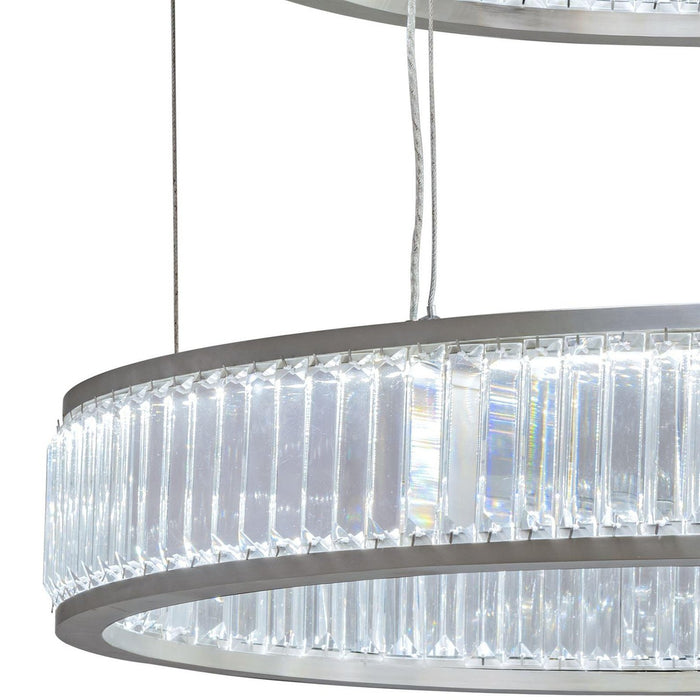 Meyda 86" Long Beckam 5 Light Cascading Pendant