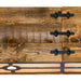 Meyda 120" Long Farmhouse Reclaim Wood Rectangular Pendant