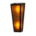 Meyda 5" Wide Amber Mica Craftsman Prime Wall Sconce