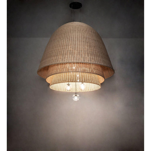 Meyda 66_ Wide Hacienda 3-Tier Pendant