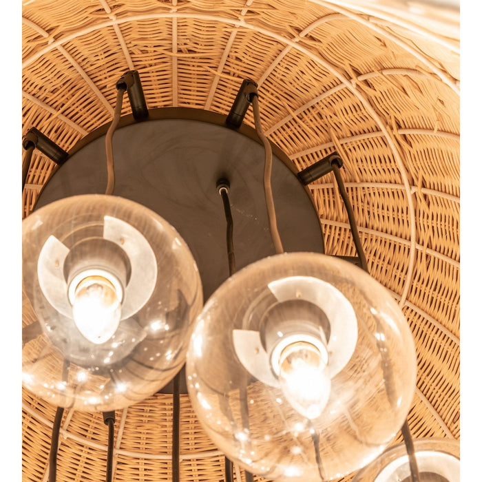 Meyda 66_ Wide Hacienda 3-Tier Pendant