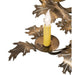 Meyda 32" Rustic Oak Leaf & Acorn 9 Light Chandelier