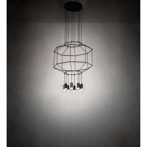 Meyda 35" Wide Bogota Cascading Pendant