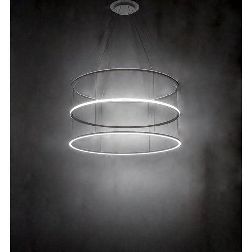 Meyda 66" Wide Anillo Halo 3 Tier Pendant