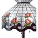 Meyda 62" High Roseborder Floor Lamp