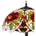 Meyda 62" High Renaissance Rose Floor Lamp