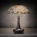 Meyda 31" High Tiffany Fishscale Table Lamp
