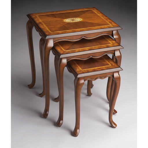 Butler Specialty Company Thatcher Nest Of Tables, Medium Brown 2306101