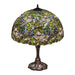Meyda 26" Tiffany High Trillium & Violet Table Lamp