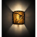 Meyda 9" Wide Whispering Pines Right Wall Sconce