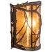 Meyda 9" Wide Whispering Pines Right Wall Sconce