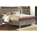 Sunset Trading Solstice Grey King Bed | Gray/Brown Acacia Wood CF-3002-0441-KB