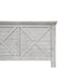 Sunset Trading Crossing Barn King Wood Panel Bed | Gray Acacia Wood CF-4102-0786-KB