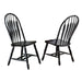 Sunset Trading Black Cherry Selections 5 Piece 72" Rectangular Extendable Dining Set with 4 Comfort Back Chairs | Seats 8 DLU-SLT4272-4130-AB5PC