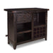 Sunset Trading Graphic 12 Bottle Wine Bar with Storage HH-8725-175