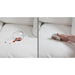 Sunset Trading Americana Box Cushion Slipcovered Sofa | Stain Resistant Performance Fabric | White SU-108500-391081
