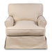 Sunset Trading Horizon Slipcovered T-Cushion Chair | Stain Resistant Performance Fabric | Tan SU-117620-391084