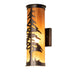 Meyda 5.5" Wide Amber Tall Pines Wall Sconce