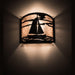 Meyda 12" Wide Sailboat Wall Sconce 2741