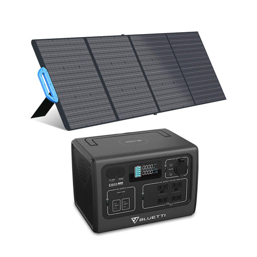 BLUETTI EB55 + 1*PV120 | Solar Generator Kit