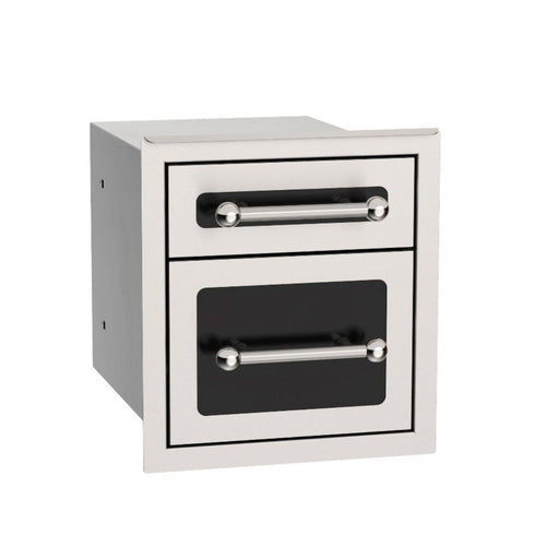 Fire Magic Black Diamond Double Drawer