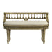 Butler Specialty Company Hathaway 37"" Upholstered Bench, Beige 2625424