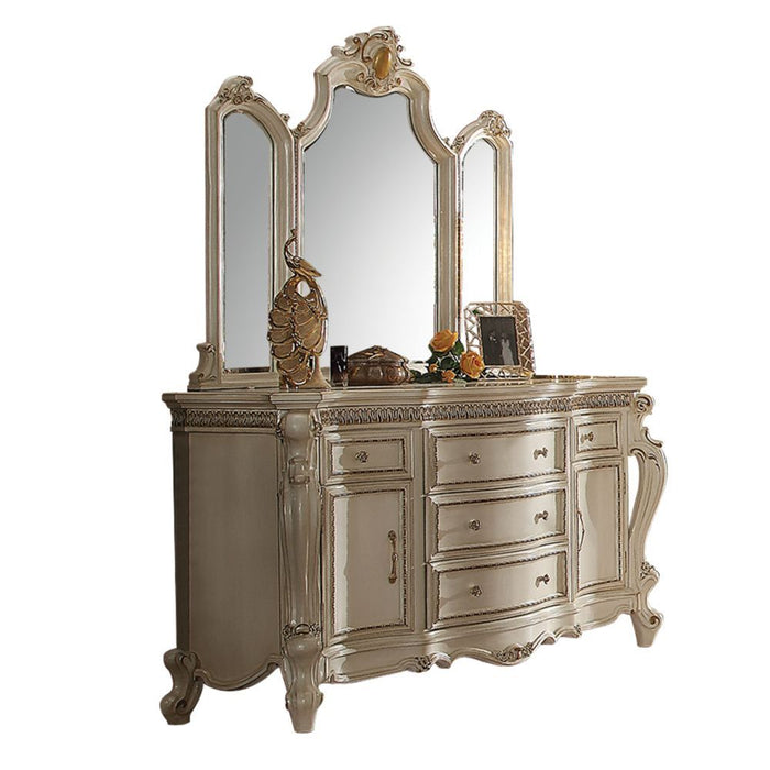 Acme Furniture Picardy Dresser in Antique Pearl Finish 26885