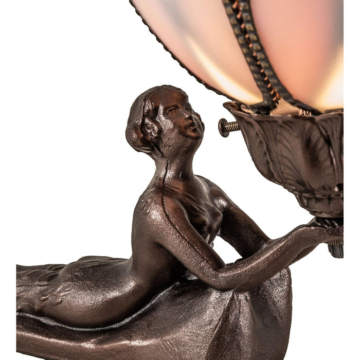 Meyda 9" High Bud Lady Accent Lamp