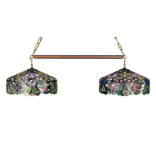 Meyda 40"L Duffner & Kimberly Italian Renaissance 2 LT Island Pendant