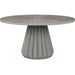 A.R.T. Furniture Vault Round Dining Table Base In Gray 285225-1049BS