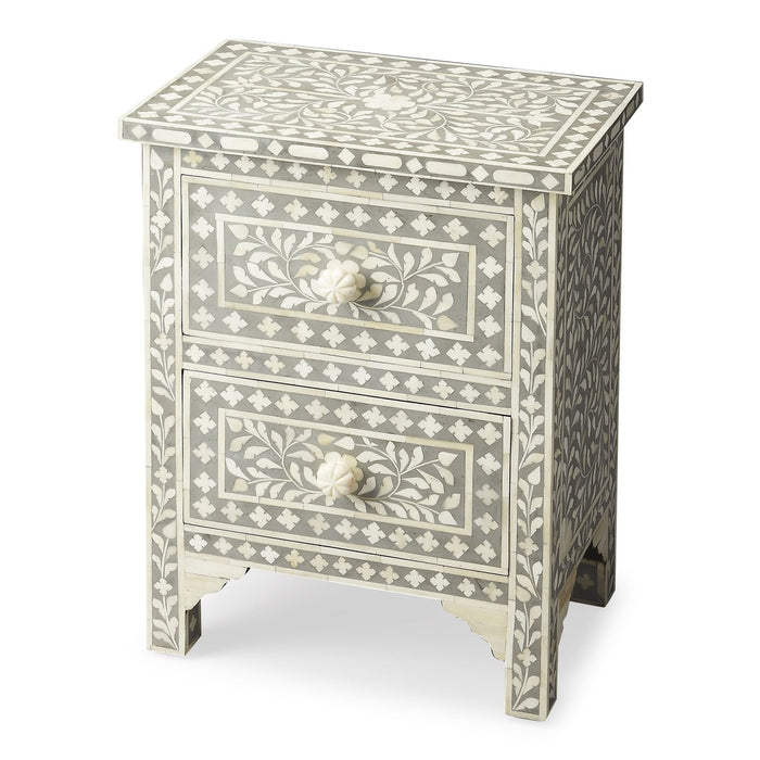 Butler Specialty Company Vivienne Grey Bone Inlay Accent Chest, Gray 2865321