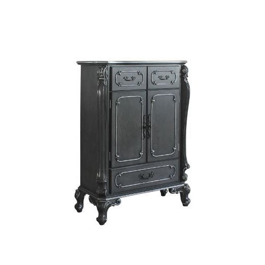 Acme Furniture House Delphine Chest in Charcoal Finish 28836