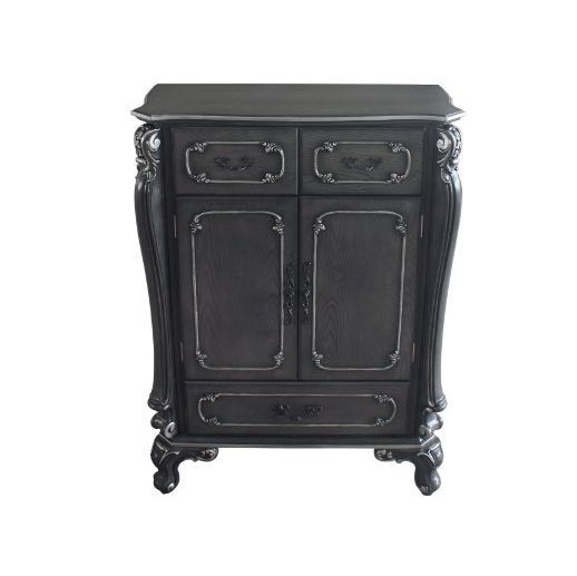 Acme Furniture House Delphine Chest in Charcoal Finish 28836
