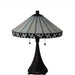 Meyda 22" High Checkerboard Table Lamp