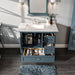 Eviva Britney 36" Blue Bathroom Vanity in Ash Blue Finish