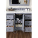 James Martin Vanities De Soto 118" Double Vanity Set w/ Makeup Table