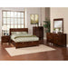 Alpine Furniture Carmel Eastern King Storage Bed, Cappuccino JR-07EK