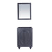 Laviva Odyssey 24" Maple Grey Bathroom Vanity Cabinet 313613-24G