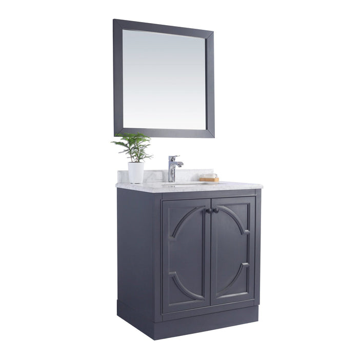 Laviva Odyssey 30" Maple Grey Bathroom Vanity Cabinet 313613-30G