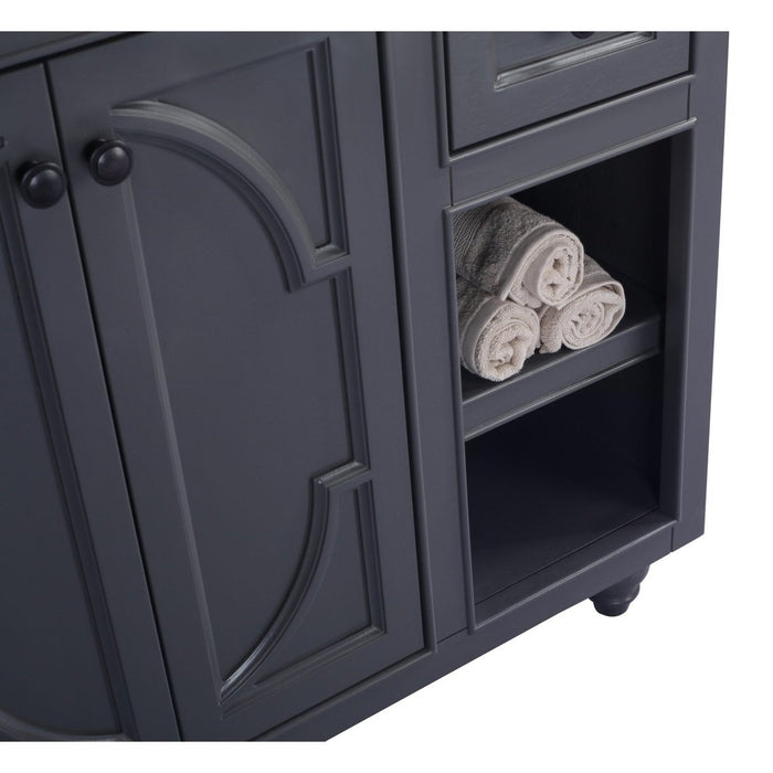 Laviva Odyssey 36" Maple Grey Bathroom Vanity Cabinet 313613-36G