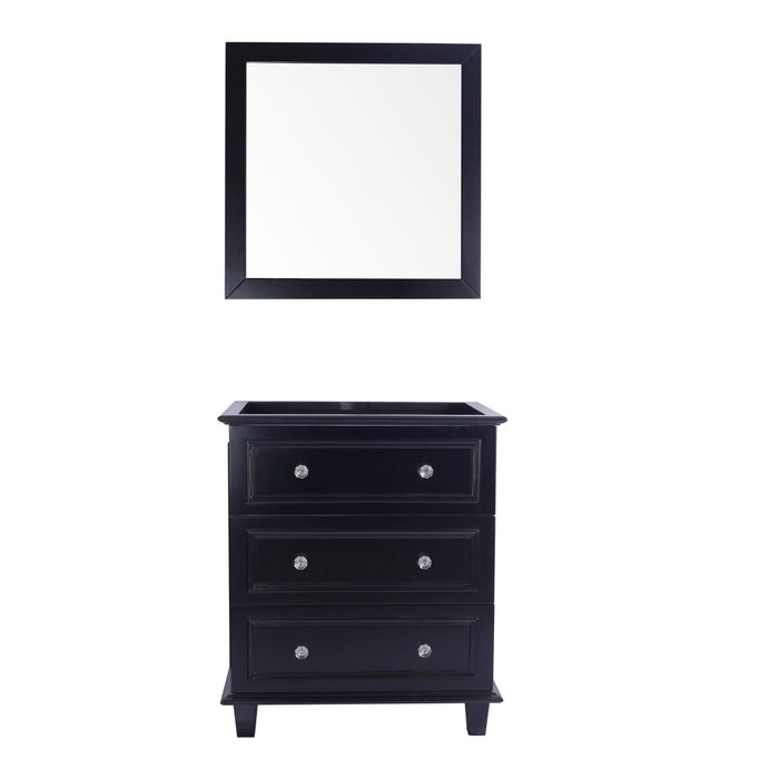 Laviva Luna 30" Espresso Bathroom Vanity Cabinet 313DVN-30E