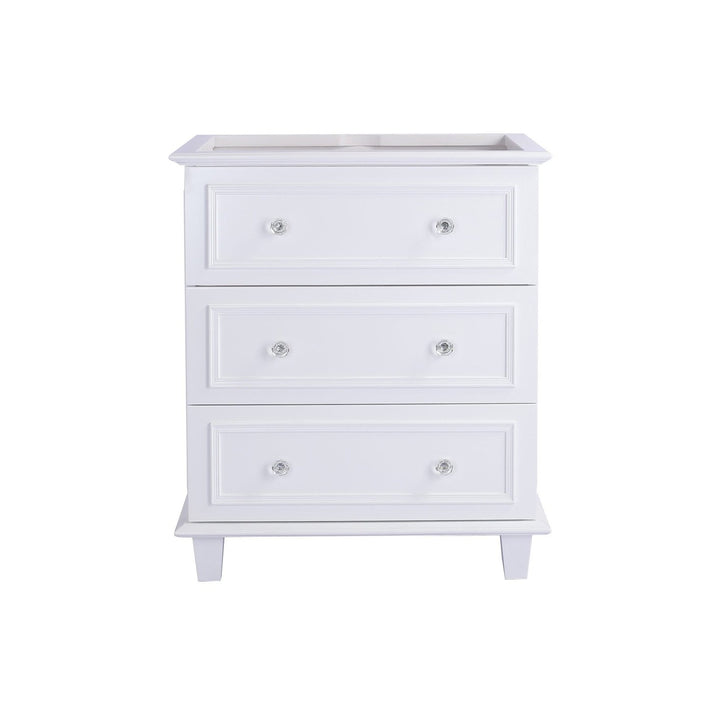 Laviva Luna 30″ White Bathroom Vanity Cabinet 313DVN-30W