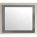 Laviva Sterling 36" Framed Rectangular Maple Grey Mirror 313FF-3630MG