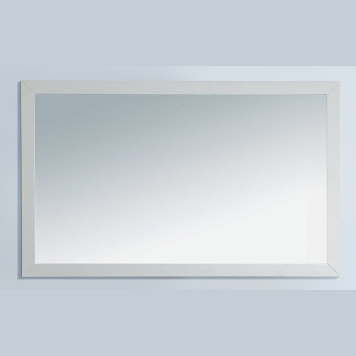 Laviva Sterling 48″ Framed Rectangular Soft White Mirror