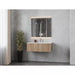 Laviva Legno 42" Weathered Grey Bathroom Vanity with Matte White VIVA Stone Solid Surface Countertop 313LGN-42WG-MW