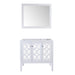 Laviva Mediterraneo 36" White Bathroom Vanity Cabinet 313MKSH-36W